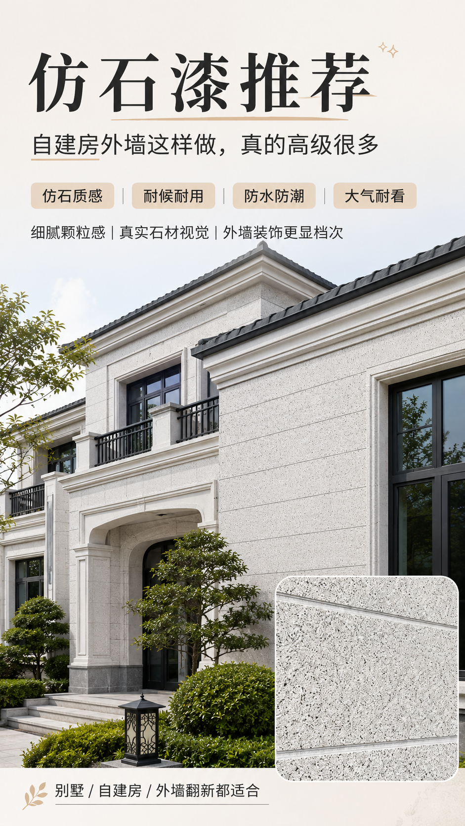 魔法仕水包砂外墙涂料别墅外墙效果图.png