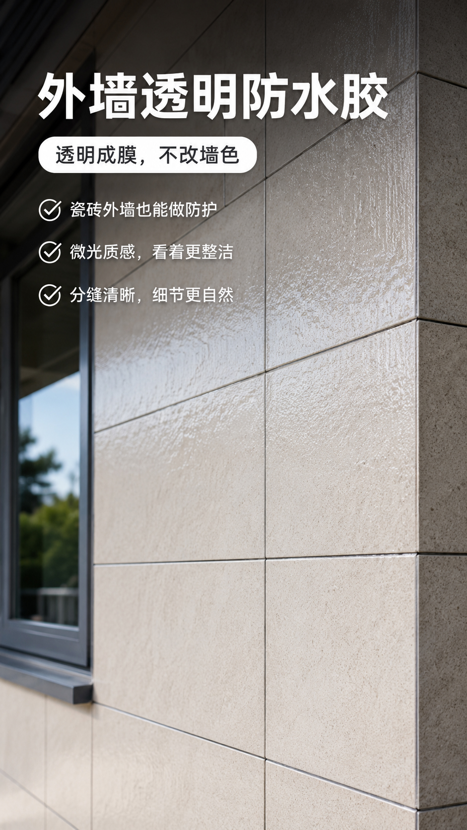 外墙透明防水胶