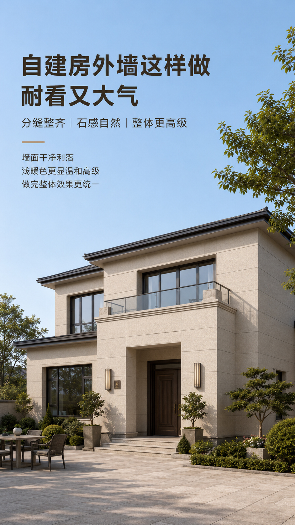 真石漆外墙近景图